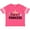 Football Pink and White, variant on Inktastic Nana's Princess Crown and Flowers Girls Toddler T-Shirt
