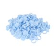 thumbnail image 5 of Eyelash Extension Glue Holder, PP Pigment Holders Flower Glue Rings V Shaped Tapered Mouth Strong Scalability for Eyelash Extensions Blue, 5 of 5