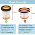 thumbnail image 4 of Replacement Filter Compatible with Shark ION W1 S87 WV200 WV201 WV205 WV220 WV221 WV250 WV251 UV200CCO Cordless Handheld Vacuum,Part # XHFWV200 (8 Pack), 4 of 7