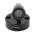 thumbnail image 1 of LED RV Lumière de Lecture, Projecteur de Chevet Intérieur Anti-Touch Gradation 270 ° Base Rotative pour Camping-Cars Yachts pour Livre Carte Lampes Boîtier Noir, Boîtier de Placage de Nickel, 1 of 8