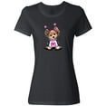 thumbnail image 3 of Inktastic Love Bug Yorkie Women's T-Shirt, 3 of 5
