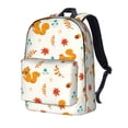 thumbnail image 2 of Goofa Squirrel Maple Leaves And Nuts Printed Backpack,Laptop Backpack,Durable Anti-Theft Travel Work Backpack,Water-resistant Backpack, 2 of 9