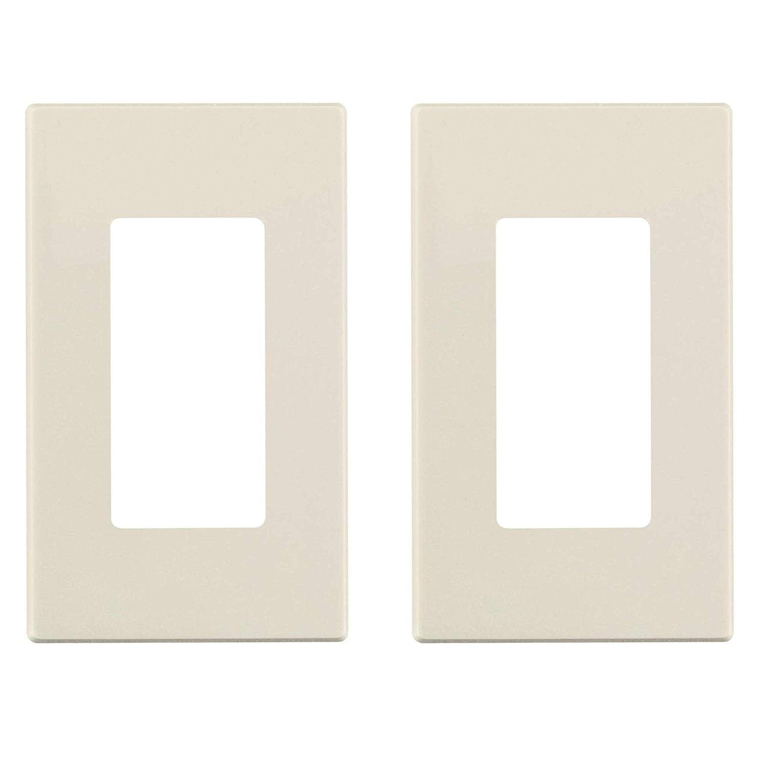 Leviton 80301-SW 1-Gang Decora Plus Wallplate Screwless Snap-On Mount, White, 20-Pack Leviton 80301-SW 1-Gang Decora Plus Wallplate Screwless Snap-On Mount, White, 20-Pack