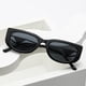 thumbnail image 4 of Gafas de sol con montura pequeña y personalidad de pierna triangular hueca, gafas de sol con protección UV400, 4 of 5