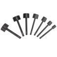 thumbnail image 2 of Half-Round Punch, Strong Bearing Capacity Come With Of Sharpness Edge Half-Round Cutter Punch  For Leather For Leather Goods For Home For Hand-made Bags ANGGREK Leather Craft Tools, 2 of 8