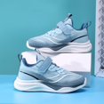 thumbnail image 5 of YunPes Kids Boys Breathable Mesh Sneakers Hook and Loop Non-Slip Running Shoes Trendy Gradient Athletic Shoes Everyday Wear, 5 of 7