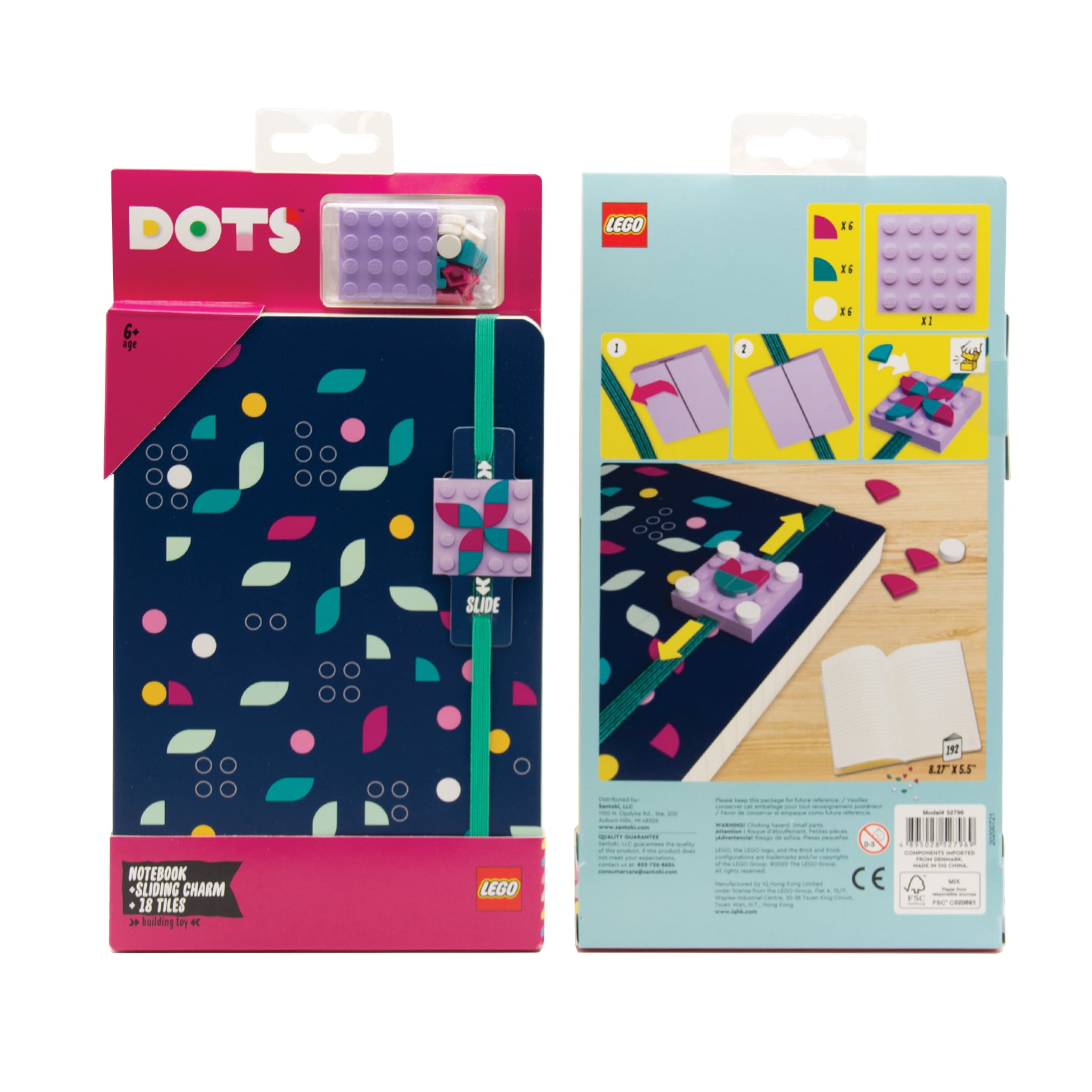 lego dots notebook