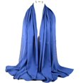 thumbnail image 1 of Women Scarf Solid Color Chiffon Extra Large Long Elegant Head Scarf Shawl Wrap, 1 of 8