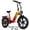 ES1 Red, variant on ENFFE ES1 Electric Bike for Adults 1500W Peak Motor 48V 20Ah Battery 28 MPH 80 Miles Range 20” Fat Tire Ebike Hydraulic Brakes UL 2849