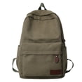 thumbnail image 1 of PRIYAL Durable Canvas Backpack, Large Capacity Backpack, Large Capacity Black Computer Backpacks for Work, 1 of 14