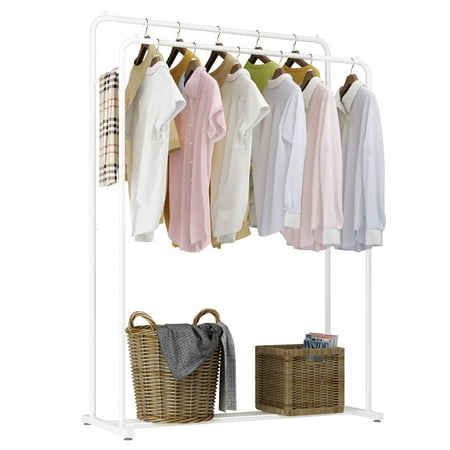 Rackaphile Clothes Rack Clothes Organizer Adjustable Double