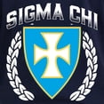 thumbnail image 3 of CafePress - Sigma Chi Flag Colored Long Sleeve T Shirt - Women's Long Sleeve Graphic Tee Casual Fit, 3 of 4