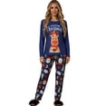 thumbnail image 1 of et Pijama Mujer Navideña Unitalla Invierno Conjunto Suave y Cálido, 1 of 5