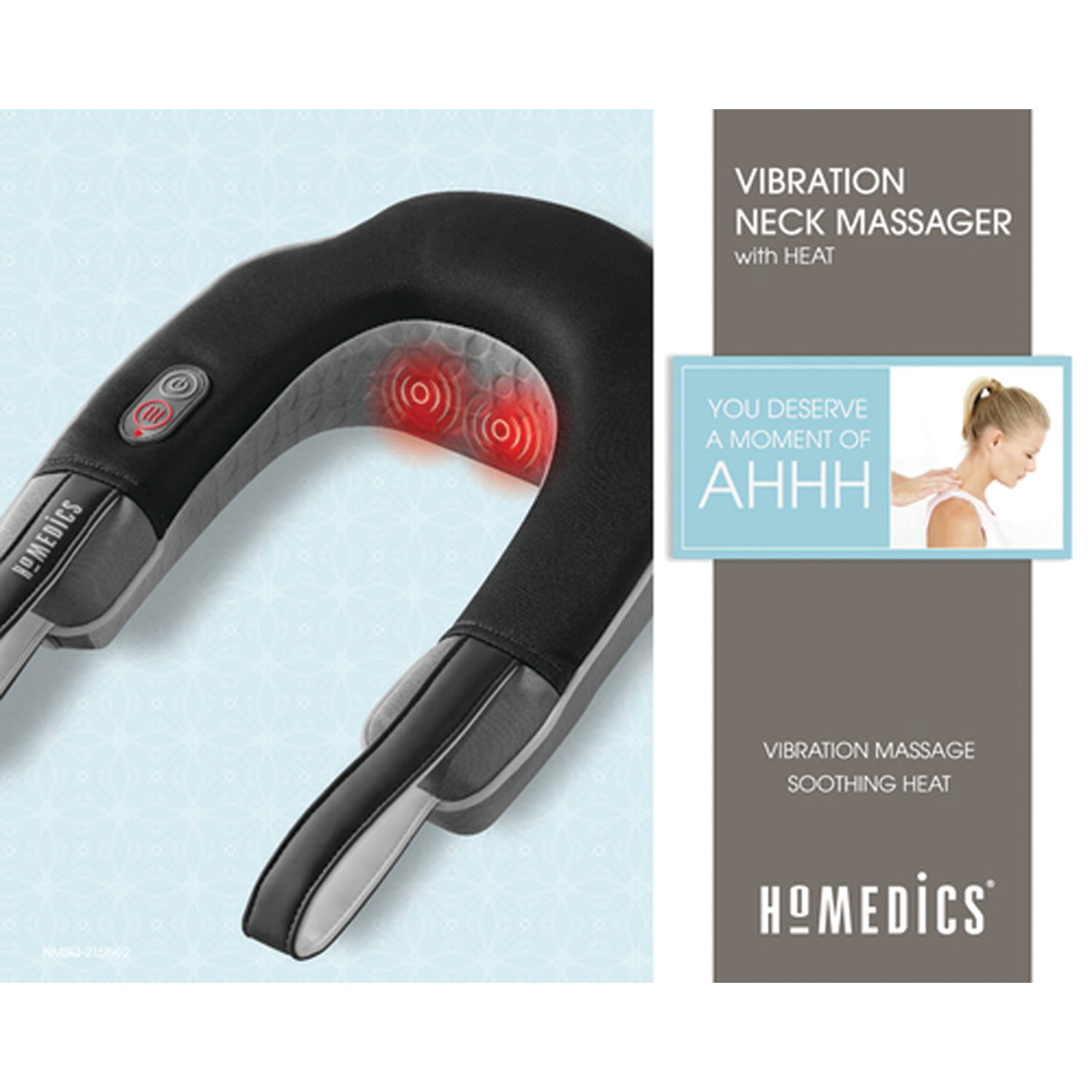Homedics Neck and Shoulder Massager with Heat Model No. NMSQ-200 In  Original Bo