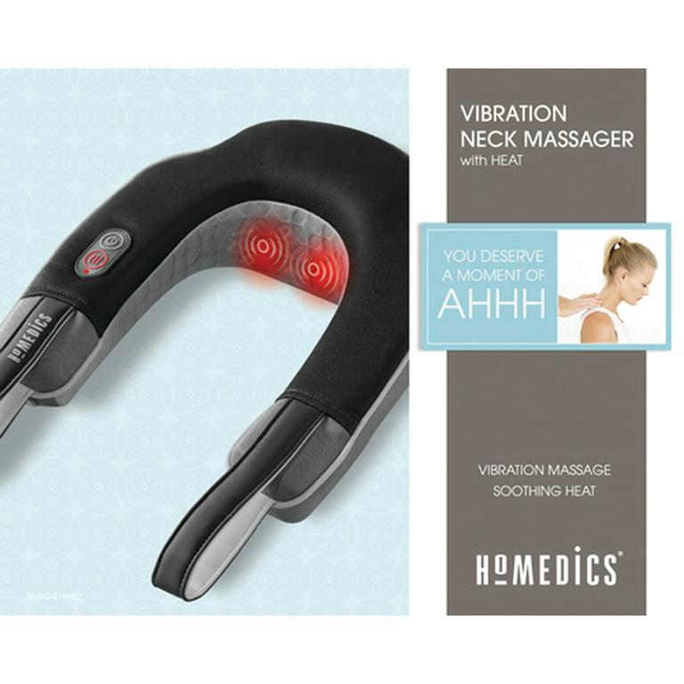 HoMedics Neck & Shoulder Massager With Heat, NMSQ-215