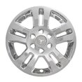 thumbnail image 2 of Chrome Steering Wheel Trim Cover Bezel For Chevy Silverado & GMC Sierra 2014-2018 (2-Piece Set) 2 of 3