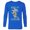 Royal, variant on Hercules Kind of Amazing T-Shirt - Long Sleeve T-Shirt for Men - Customized-Royal