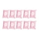 thumbnail image 1 of 10 fundas de almohada desechables, fundas de almohada desechables, suministros de ropa de cama portátiles Rosa, 1 of 9