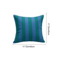 thumbnail image 3 of VQPeo Outdoor Waterproof Pillow Cover – Bright Watercolor Style with Geometric Stripes, Perfect for Sofa, Chair, and Outdoor Decor(Multicolor C), 3 of 5