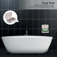 thumbnail image 4 of Pretyzoom Hollow Drainage White Soap Storage Case for Bathroom and Living Room, 4 of 6