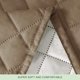 thumbnail image 4 of Funda Sofá Chaise Lounge Subrtex reversible con Correa Elástica ajustable caqui, 4 of 5