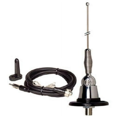 Magnadyne AXTR160G RV-ANT-JCO AM/FM Spring Base Antenna with 96" Cable