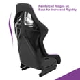 thumbnail image 3 of J2 Engineering Universal Bucket Racing Seats, Black/Purple, Pair, Automotive Seats, 3 of 5