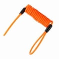 thumbnail image 1 of Cable de Cuerda de Regro de Motocicleta 1.2M PVC Aleay DiáMetro Exterior De 3.5 mm Con Seguridad AntheFefft de Resorte Para Bloqueo de Disco de Bicicleta, 1 of 7