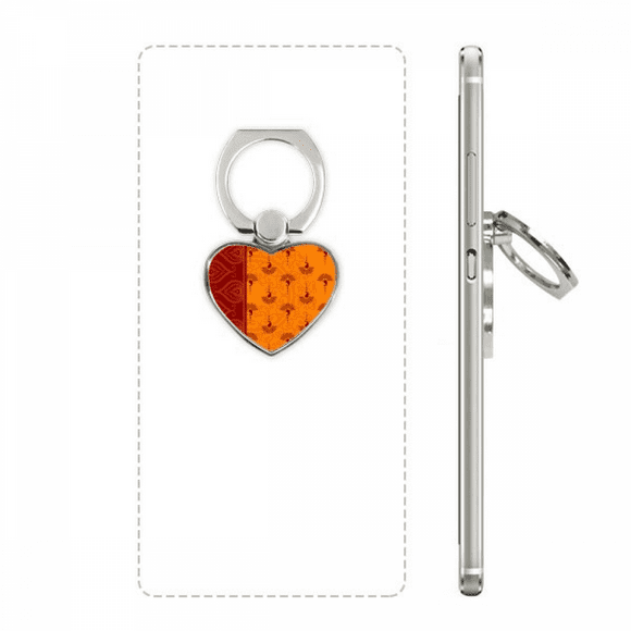printing repeat cloth orange colorful art ph stand holder kickstand universal support