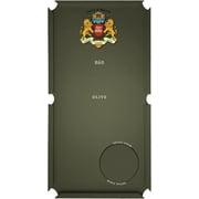 Championship Invitational Pool Table Cloth Replacement Kit for 9 FT Pool Tables Billiard Table Felt Bathed in Teflon with Horsehair Brush, Spots, Chalk, 6 Precut Rail Cloth Pieces (Brick)