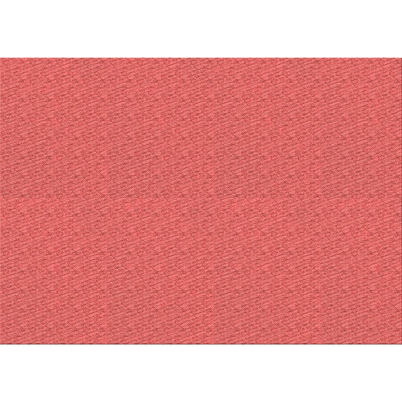 Ahgly Company Machine Washable Indoor Rectangle Transitional Red Area Rugs, 6' x 9'