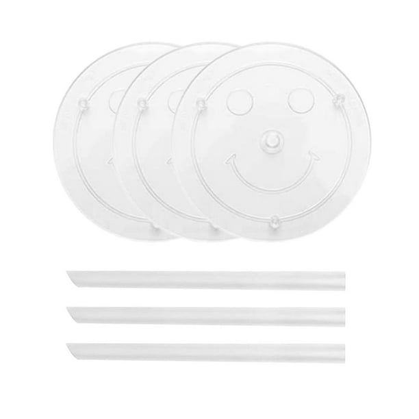 Juego de soportes para pasteles con 2 juntas con 3 varillas Soportes blancos para pasteles Diámetro 7.87 pulgadas Zulema Soporte de pastel