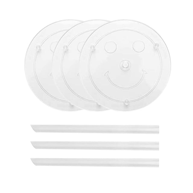 koolsoo Multi-Layer Cake Support Set, Round Dessert Shelf Cake, Gasket Cake Support Cake Diameter 7.87inch