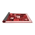 thumbnail image 2 of Ahgly Company Indoor Square Abstract Red Contemporary Area Rugs, 6' Square, 2 of 4