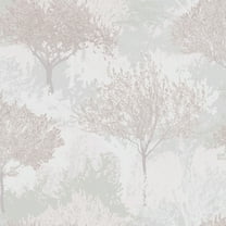 Birch Mauve Wallpaper