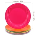 thumbnail image 2 of EXHUMKY 48Ud Platos De Redondos Multicolor Para Servir Y Uso En Proyectos Artísticos DIY, 2 of 6
