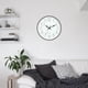 thumbnail image 3 of Reloj de pared con pantalla analógica de , reloj de pared pilas, para oficina, , , cocina,, 3 of 9