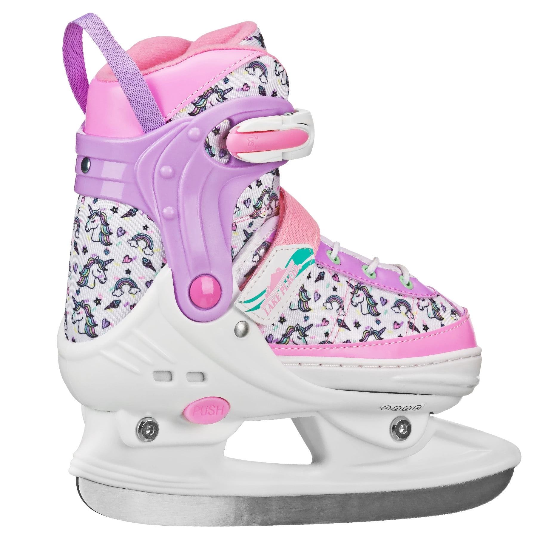 Lake Placid Youth Glacier Adjustable Ice Skates Size Medium (1-4)