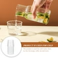 thumbnail image 3 of LEORX 1 Set Food-safe Material Glass Water Carafe For Households And Bedside Use 11.8x2.2x2.2in, 3 of 8