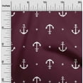 thumbnail image 2 of oneOone Cotton Poplin Wine Fabric Nautical Sewing Material Print Fabric By The Yard 42 Inch Wide, 2 of 6