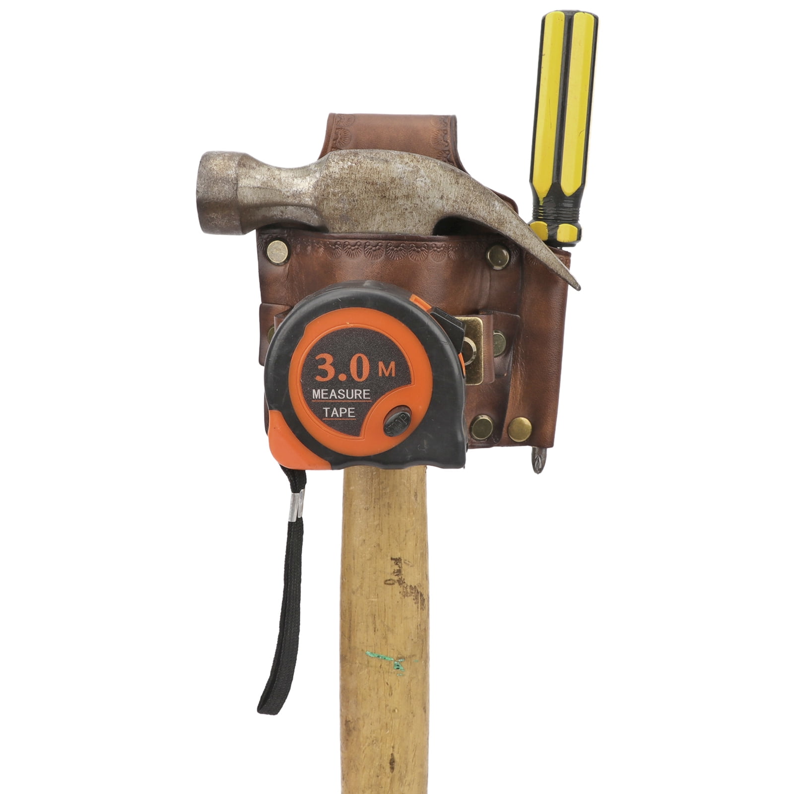 Tourbon Tape Measure & Hammer Holder Heavy Duty Screwdriver Holster