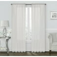 thumbnail image 3 of Coastal Pastel Colored Sheer Voile Window Curtains - Assorted Colors, 3 of 11
