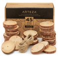 thumbnail image 1 of Rodajas de madera de pino ARTEZA de Craft Wood, 6-7 cm, 45 unidades, 1 of 9