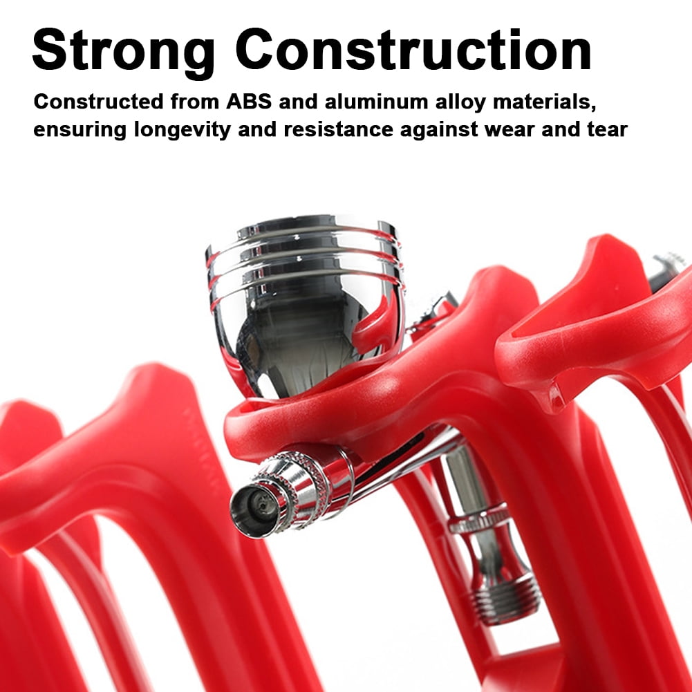 Airbrush Stand,Quick Pen 30mm Airbrush Stand 30mm Adjustable Rotation Adjustable Rotation Convenient Pen 30mm Adjustable Stand Quick Pen Rotation Convenient Use Huiop Hxber Wotao Multicolor