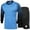 Light Blue, variant on Sholeno Youth Men Football Goalkeeper Jersey Soccer Uniform Set Padded Long Sleeve Goalie Shirt and Shorts Light Blue XL