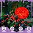 thumbnail image 4 of Yexmas 12FT Halloween Inflatables Outdoor Decorations Giant Spider Decorations with LED Lights and Air Pump Blow up Inflatable Red, 4 of 9