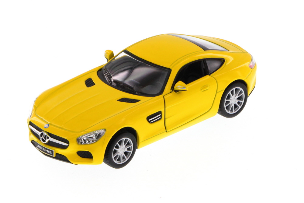 Kinsmart 1:36 Mercedes Benz SLS AMG Diecast Model Car - Grey (KT5349D)