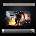 thumbnail image 4 of Mistaha Wireless Bluetooth Speaker 10W Soundbar Home Theater Deep Bass Sound Bar AUX IN TF, 4 of 8