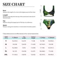 thumbnail image 6 of Daiia St. Patrick's Day4 Women's Bikini Set Two Piece Swimsuit High Waisted Bikini Adjustable Straps Bikini Perfect for Beach, Pool, and Summer Vacation-Large, 6 of 9