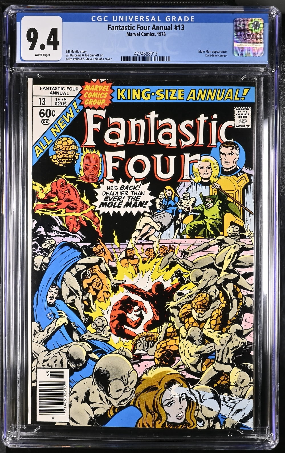 Cover of Fantastic Four Annual #13